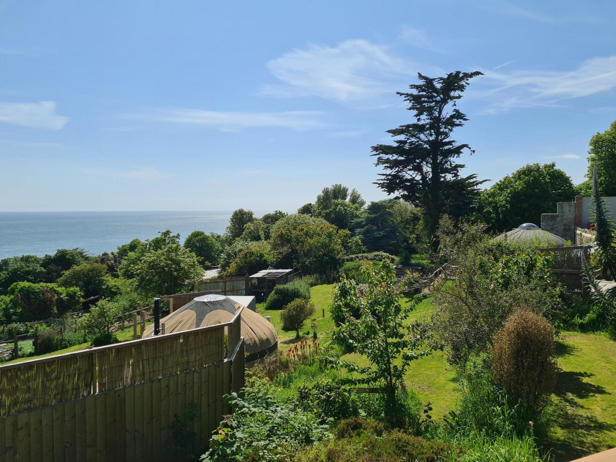 Puckaster Cove Cabin Niton Kültér fotó