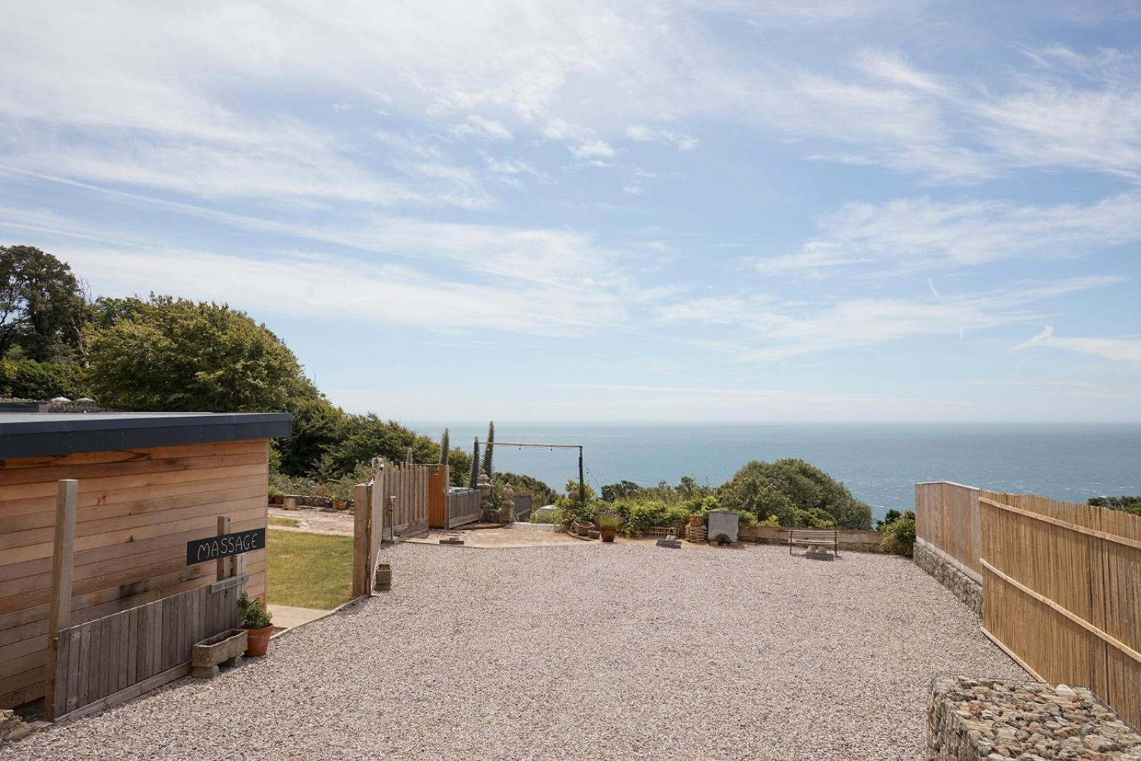 Puckaster Cove Cabin Niton Kültér fotó